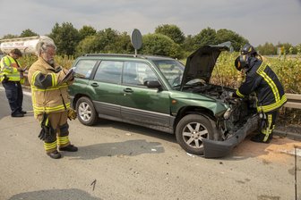 Fünf Verletzte bei Auffahrunfall auf A72 -
