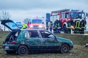 Fünf Verletzte bei Unfall auf der B 101 -