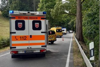 Fünf Verletzte bei Unfall zwischen Lichtenberg und Mulda - 