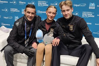 Fünfte beim Olympiatest in Mailand: Chemnitzer Eiskunstlauf-Paar Roscher/Schuster stimmt Trainer Ingo Steuer auch ohne WM-Start zufrieden - Ingo Steuer, der Trainer des Chemnitzer Eiskunstlauf-Paars Letizia Roscher und Luis Schuster, war mit dem Auftritt seiner Schützlinge in Mailand zufrieden.