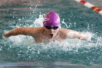 "Für alle ein echter Motivationsschub" - Stellte in Dänemark seine tolle Form unter Beweis: Konstantin Ullmann vom FC Erzgebirge Aue schaffte es beim internationalen Schwimmfest in Esbjerg viermal ins Finale. 