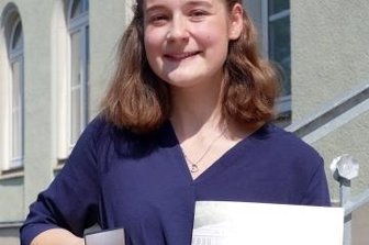 Für die Gesundheit der Mitschüler - Vom Förderverein ausgezeichnet: Emma Piermeier. 
