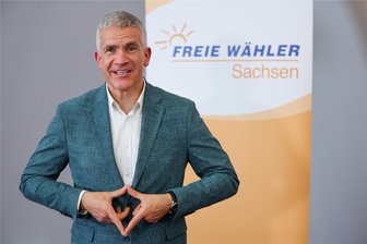 Für wen die Freien Wähler in Sachsen eine Amtszeitbegrenzung fordern - Durfte sich 2001, 2008, 2015 und 2022 zur Wahl als Rathauschef in Grimma stellen: Freie-Wähler-Spitzenkandidat Matthias Berger (parteilos).