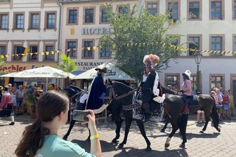 Fürstentag in Rochlitz: Wärme fordert ihren Tribut - 