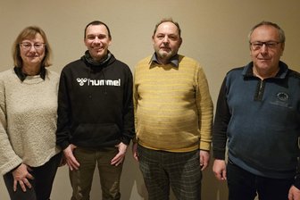 Fusion: SPD gründet Ortsverein Oberes Vogtland - Der Vorstand: Gabriele Seifert, Sandro Röder, Andreas Stasch, Uwe Rüdiger (von links).