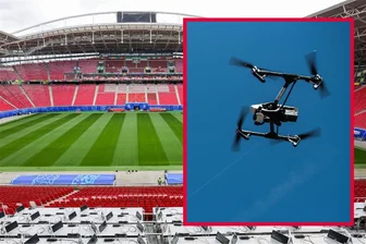 Fußball-EM in Leipzig: Polizei testet Drohnenabwehr - Wie gut ist das Stadion in Leipzig gegen Drohnen geschützt? Am Samstag wird getestet.