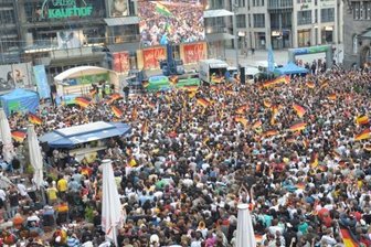 Fußball-EM: Public Viewing auf Chemnitzer Neumarkt -