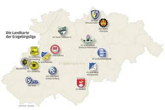 Fußball-Erzgebirgsliga 2025/26: „So offen war es lange nicht mehr“ - Das sind die Kreisoberligisten im Erzgebirge.