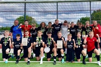 Fußball: JFV Westsachsen gelingt doppeltes Double - Die C-Junioren des JFV Westsachsen fegten im Kreispokalfinale die SpG Gornau mit 6:1 vom Platz und sicherten sich das Double.