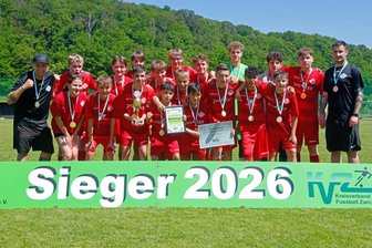 Fußball-Kreispokal: So fällt das Fazit des SV Waldenburg nach dem Finalwochenende aus - Die C-Junioren des FSV Limbach-Oberfrohna durften nach dem klaren 5:1-Finalerfolg am Samstag gegen den Oberlungwitzer SV den Kreispokalsieg bejubeln.
