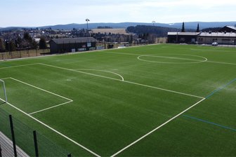Fußball: Schönheider erhalten sich Titelchance - Im heimischen Waldstadion ist der FC Schönheide in dieser Saison noch ungeschlagen.