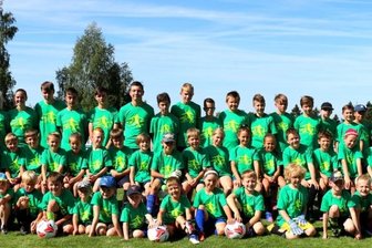 Fußball und noch viel mehr beim 15. Feriencamp des VfB Schöneck - Insgesamt 57 Mädchen und Jungen im Alter von 5 bis 16 Jahren waren bei der 15. Auflage des Fußball-Feriencamps des VfB Schöneck dabei.
