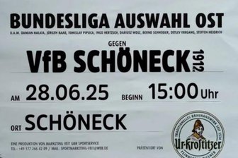 Fußball: VfB Schöneck stellt sich Ex-Profis aus dem Osten – Piplica, Wosz und Shubitidze laufen auf - Der VfB Schöneck lädt ein.