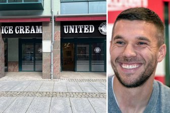 Fußballprofi Lukas Podolski fliegt zur Eröffnung eines Eiscafés in Chemnitz ein – auch CFC-Kicker sind dabei - Lukas Podolski eröffnet am Sonntag eine Filiale seiner Eiscafé-Kette in Chemnitz.