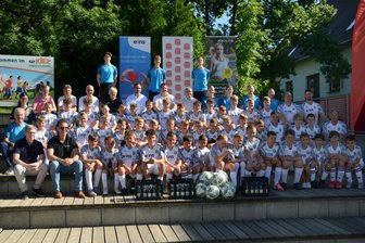 Fußballschule Vogtland startet im Waldpark Grünheide mit diesen Profis in die Ferien - Eröffnung Fußballferienschule Vogtland 2025 im Waldpark Grünheide.