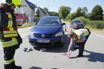 Fußgänger angefahren und schwer verletzt - 