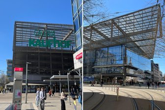 „Galeria Kaufhof“-Schriftzug in Chemnitz endgültig ade: Wann die CVAG dafür den Betrieb umleiten muss - Kaufhof-Lettern in Chemnitz endgültig ade: Wann die CVAG dafür den Betrieb umleiten muss.