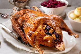 Gans schön lecker - So herrlich knusprig soll sie werden.