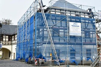 Ganz neue Aussichten in Adorf: Depot im Fachwerkbau und freigelegter Laubengang -