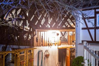 Garagenbrand in Oberschindmaas - 