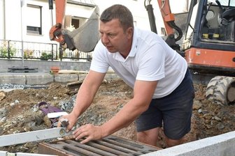 Gartenstraße derzeit Baustelle - 