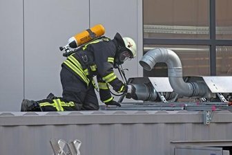 Gasaustritt bei Roth und Rau - 