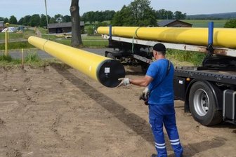Gasfernleitung wird erneuert - 