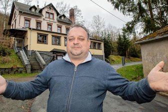 Gastwirt Momo fühlt sich im Stich gelassen - Über das Osterwochenende hat Miodrag Djurdevic, genannt Momo, sein Restaurant im Elstertal geöffnet. Seine Sorge ist allerdings, dass Gäste aus Jocketa den langen Umweg zu ihm scheuen.