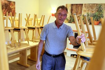 Gastwirtehepaar trennt sich schweren Herzens von Lokal: „Rad’s Keller“ in Mülsen steht zum Verkauf - Für Jörg Franke ist die Gastwirtzeit vorbei.