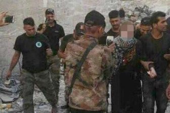 Gebar Linda W. aus Pulsnitz dem "Islamischen Staat" ein Kind? - Die irakischen Regierungstruppen machten Handyfotos von Linda W.s Festnahme.