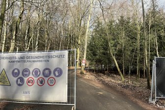 Gefährliche Munition im Muna-Wald Lichtenau: Ab Januar wird gesprengt - Der Kampfmittelberäumungsdienst hat das den Muna-Wald abgesperrt. Jetzt sind erneut Sprengungen notwendig.