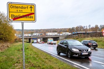 Gefährlicher Rückstau an und auf der A 4: So soll Chemnitz-Ost entlastet werden - Blick auf die S 200 an der Autobahnanschlussstelle Chemnitz-Ost.