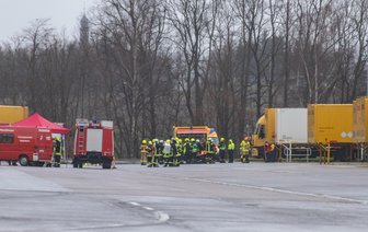 Gefahrguteinsatz bei DHL in Neumark -
