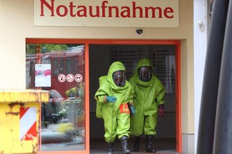 Gefahrguteinsatz im Krankenhaus - 