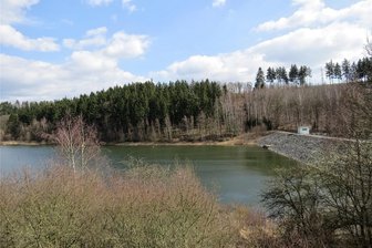 Gegen Algenwachstum im Wasser: Freilandexperiment an der Trinkwassertalsperre Dröda im Vogtland startet - Die Vorsperre Ramoldsreuth ist Schauplatz des wissenschaftlichen Versuches.