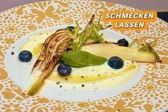 Gegrillter Fenchel mit Blaubeeren & Joghurt - das Rezept von Bruno Erfurt - Das perfekte Sommergericht: gegrillter Fenchel mit erfrischendem Joghurt und Blaubeeren.