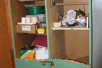 Geld gesucht - Diebe verwüsten Vereinsheim des TSV Penig -