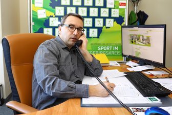 Geld wird knapp: Kreissportbund Erzgebirge sendet Hilferuf - Jörg Hänsel - Jörg Hänsel, Geschäftsführer des KSB Erzgebirge