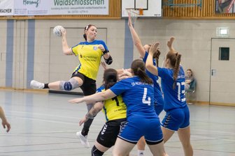 Gelingt den Annaberger Handballerinnen ein Erfolgserlebnis zum Jahresabschluss? - Die Annabergerinnen, hier mit Michelle Reuter, wollen sich mit einem Erfolgserlebnis in die Winterpause verabschieden.