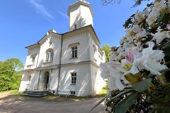 Gellert-Museum: Werke aus drei Jahrhunderten sind zu entdecken - Das Gellert-Museum - hier im Frühjahr - in Hainichen.