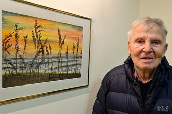 Gemalt und fotografiert: Reizvolles aus der Natur in neuer Ausstellung in Zwota zu sehen - Landschaftsmotive sind die Vorliebe von Hobby Maler Willfried Liebold.