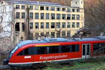Zug ins Erzgebirge 