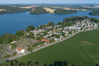 Geoportal im Vogtland listet 33 Bücherzellen-Standorte - Eine Bücherzelle wird auch am Campingplatz Gunzenberg an der Talsperre Pöhl aufgeführt.