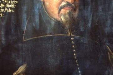 Geraubte Gemälde bis heute verschollen - Drei Gemälde wurden vor 30 Jahren gestohlen. Sie zeigen Johann Löbel, den erste Bürgermeister von Johanngeorgenstadt, ...