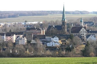 Geringswalde: Auf der Suche nach einem neuen Slogan - Die Türme Geringswaldes könnten die Stadt repräsentieren.