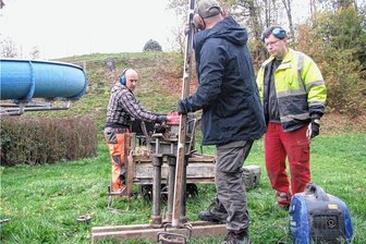 Geringswalde: Erdreich im Bad wird untersucht -
