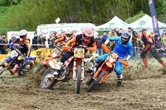 German Cross Country im Erzgebirge: Kleiner Hurrikan macht „Grüne Hölle“ noch schwieriger - Durch den Regen wurden die GCC-Rennen des Sonntags teilweise zu einer Schlammschlacht.