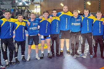 Germania setzt auf Kampfstärke - Das Siegerteam des AV Germania Markneukirchen nach dem 17:15-Erfolg gegen die KG Baienfurt/Ravensburg am vergangenen Sonntag.