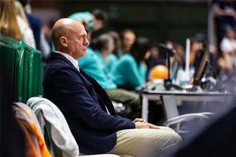 Geschichte schreiben mit Druck auf dem Kessel: Niners Chemnitz bestreiten erstmals ein Heimspiel in der Champions League - War von der Leistung seiner Mannschaft im Pokalspiel in Heidelberg enttäuscht: Niners-Cheftrainer Rodrigo Pastore. Er hofft nun auf eine Reaktion im ersten Champions-League-Heimspiel der Vereinsgeschichte.