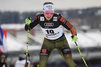 "Gestöpsel am Berg" - Sandra Ringwald kam am Berg nicht so richtig vorwärts.